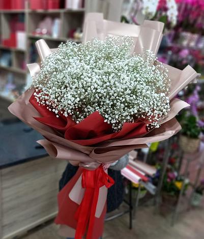 Букет цветов из: Гипсофила в Сухиничах