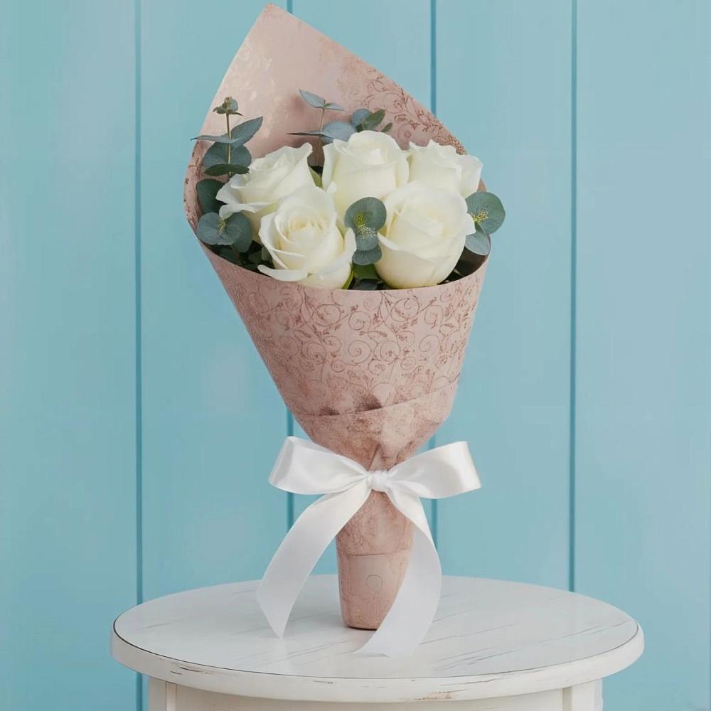 Букет контраст в Сухиничах Букет цветов из: Розы в Сухиничах