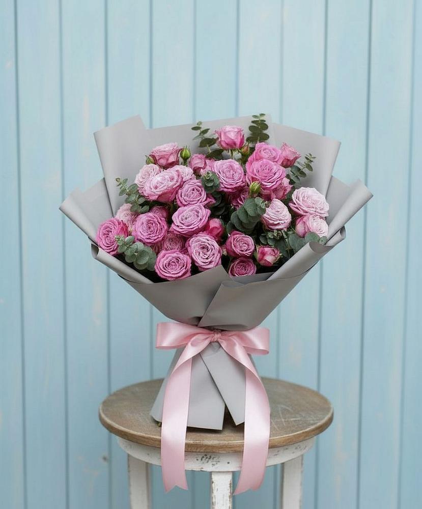 Композиция Яркий комплимент в Сухиничах Букет цветов из: Розы в Сухиничах