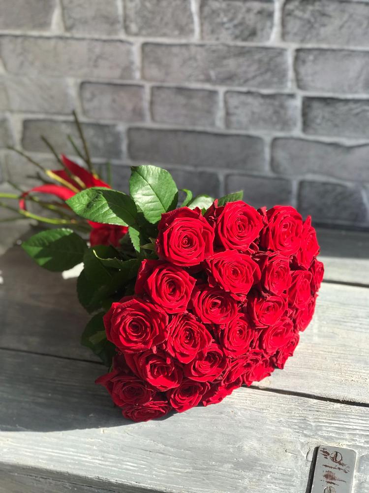 Красные розы Фридом в Сухиничах Букет Красные розы Фридом в Сухиничах