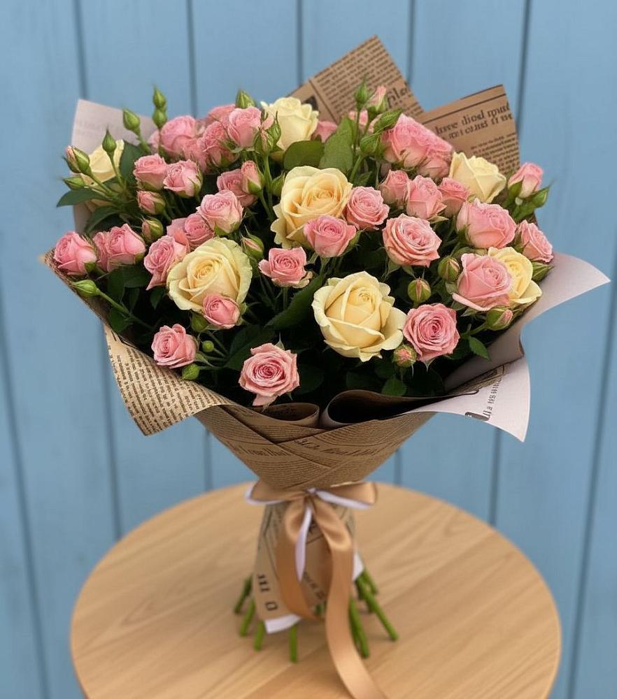 Букет варенье из роз в Сухиничах Букет цветов из: Розы в Сухиничах