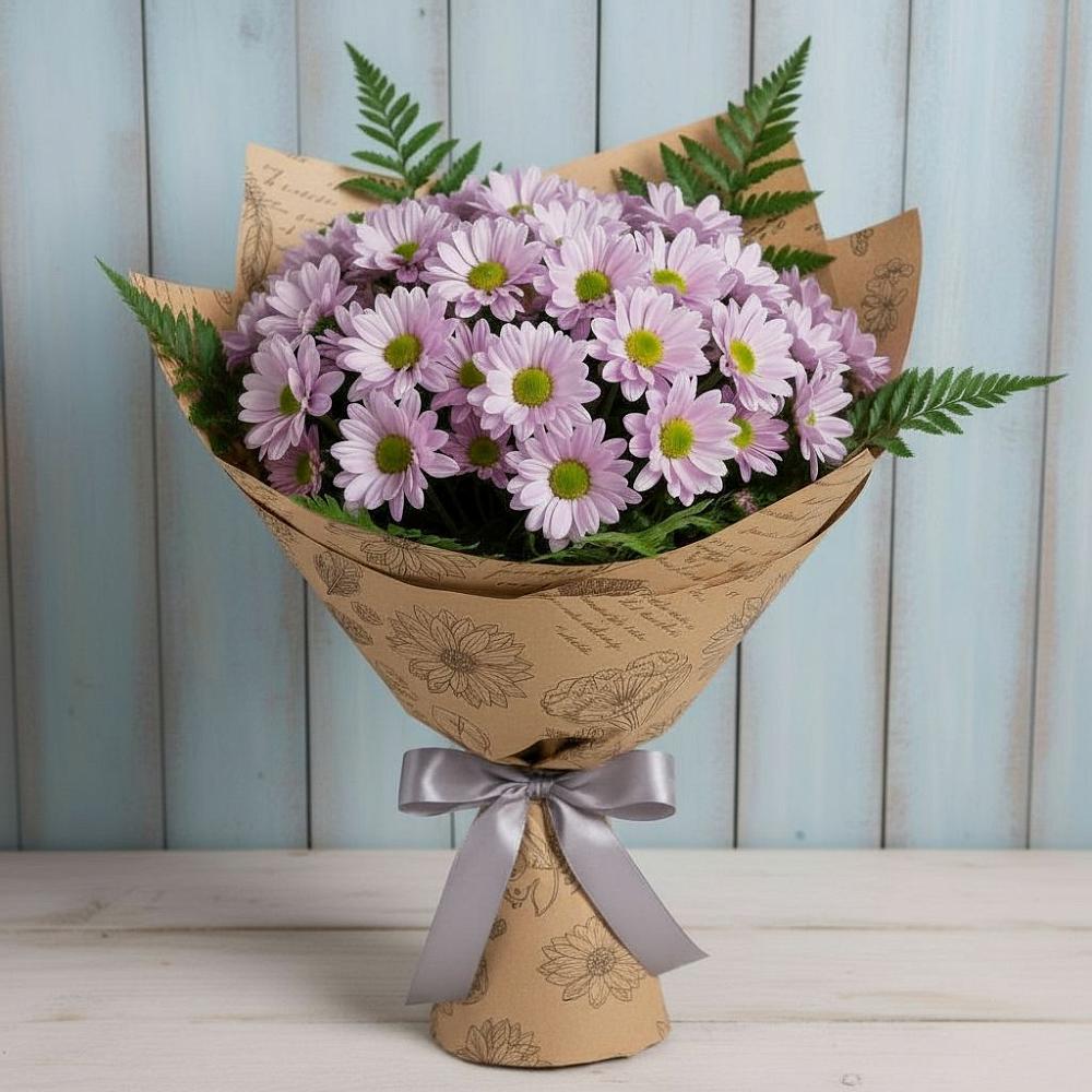 Букет соблазн в Сухиничах Букет цветов из: Хризантемы в Сухиничах