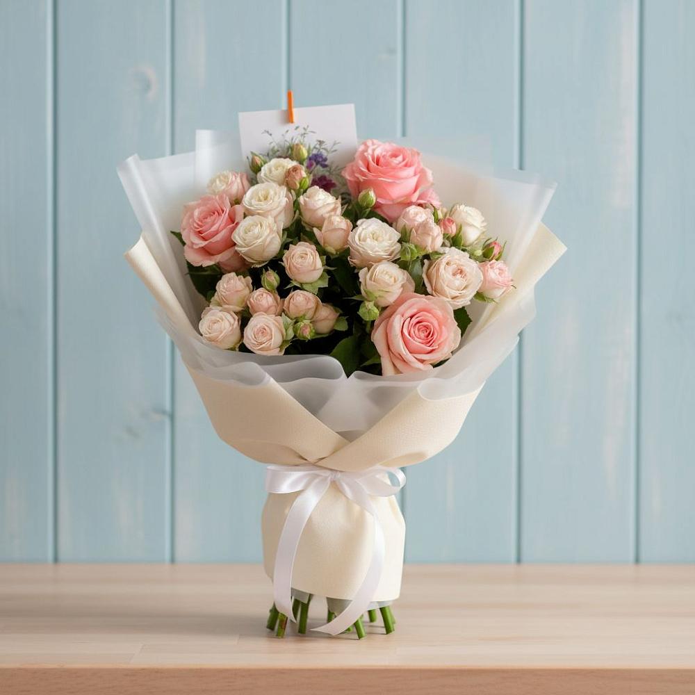 Букет голос любви в Сухиничах Букет цветов из: Розы в Сухиничах