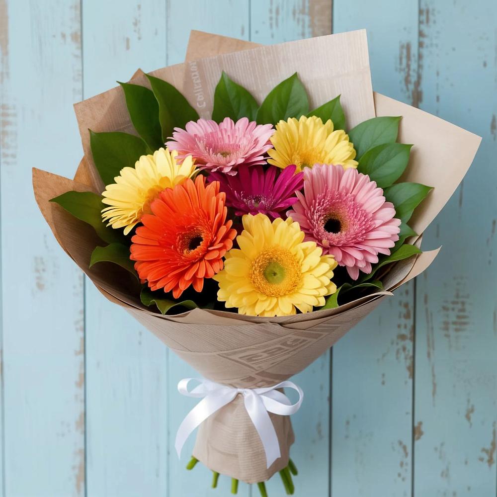 Букет цветов из: Герберы в Сухиничах