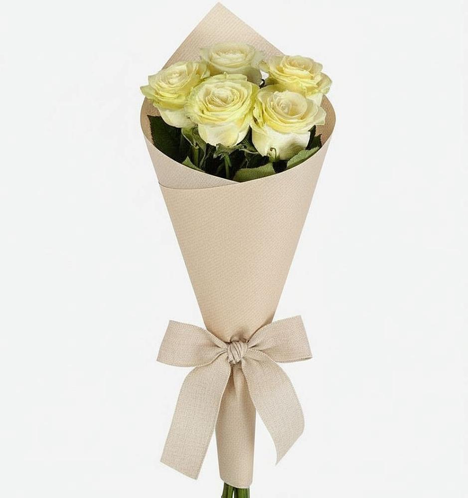 Букет белые крылья в Сухиничах Букет цветов из: Розы в Сухиничах