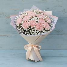 Букет Нежность рассвета в Сухиничах Букет цветов из:  Гвоздики в Сухиничах