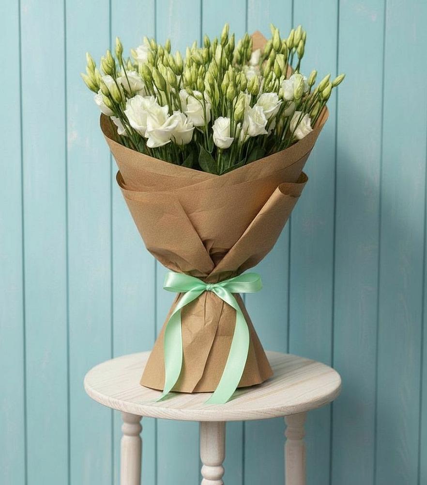 Букет Утренняя Свежесть в Сухиничах Букет цветов из: Лизиантусы в Сухиничах