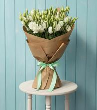 Букет Утренняя Свежесть в Сухиничах Букет цветов из:  Лизиантусы в Сухиничах