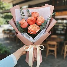 Букет персиковый аромат #REPLACE_PRED# Сухиничах Букет цветов из:  Розы #REPLACE_PRED# Сухиничах