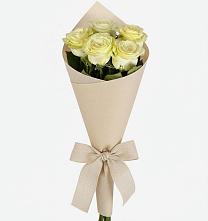 Букет белые крылья в Сухиничах Букет цветов из:  Розы в Сухиничах