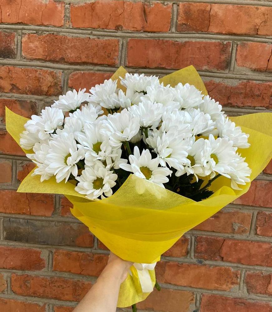 Букет Застенчивые лепестки в Сухиничах Букет цветов из: Хризантемы в Сухиничах