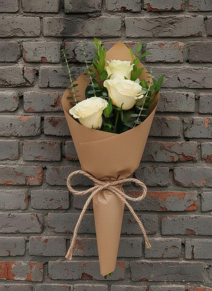 Букет из 3 роз в Сухиничах Букет цветов из: Розы в Сухиничах