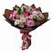 Букет Розовое очарование в Сухиничах Букет цветов из: Хризантемы, Альстромерии и Розы в Сухиничах