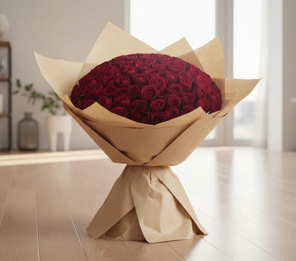 101 Красная роза в Сухиничах Букет 101 Красная роза в Сухиничах