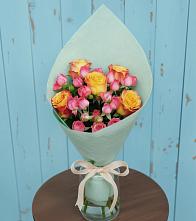 Букет Отличное настроение #REPLACE_PRED# Сухиничах Букет цветов из:  Розы #REPLACE_PRED# Сухиничах